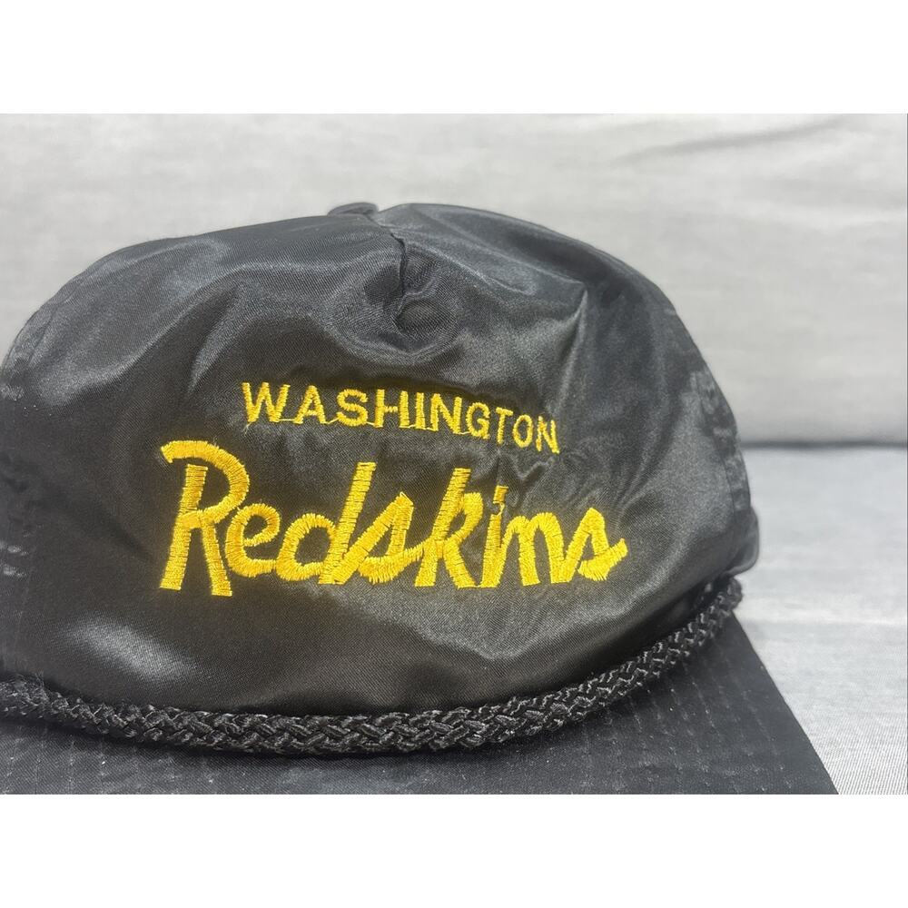 Vintage Washington Redskins Slide Back Hat Cap 70s 80s NISSIN 100% Nylon Rare - Picture 6 of 10